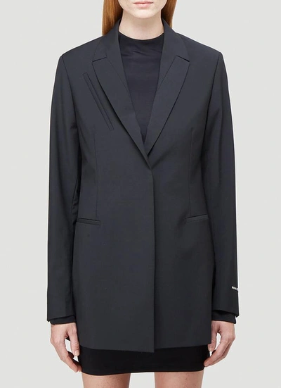 Shop Alyx 1017  9sm Tailored Blazer In Black