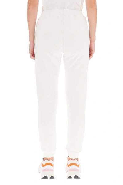 Shop Chiara Ferragni Eyelike Patch Jogging Pants In White