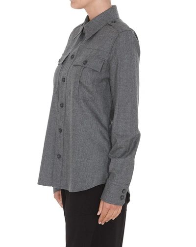 Shop Stella Mccartney Classic Hill Shirt In Grey