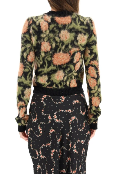 Shop Paco Rabanne Floral Tapestry Pullover In Multi