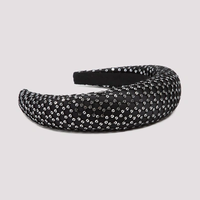Shop Maison Michel Miwa Headband In Black