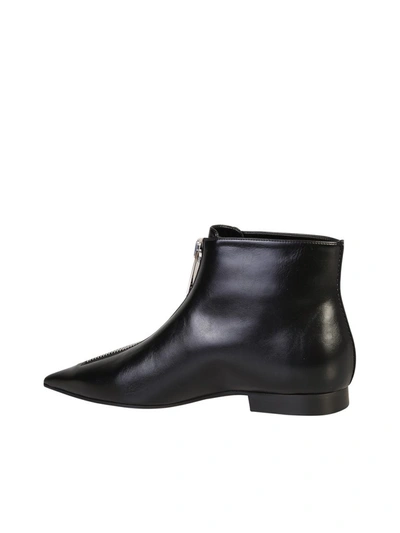 Shop Stella Mccartney Zip Ankle Boots In Black