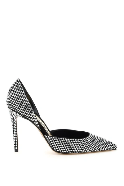 Shop Alexandre Vauthier Alex Crystal Pump In Silver