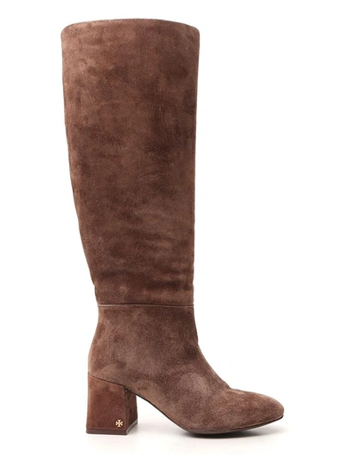 Shop Tory Burch Knee High Boots In Brown