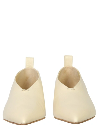 Shop Jil Sander Pointed In Beige