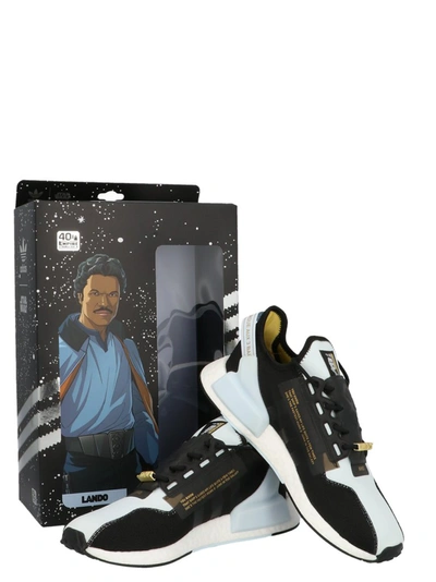Shop Adidas Originals Star Wars Nmd_r1 V2 Lando Calrissian Sneakers In Multi