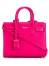 Saint Laurent Baby Sac De Jour Carryall Bag In Lipstick Fuchsia