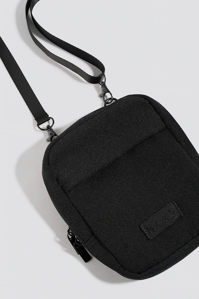 Shop Na-kd Squared Crossbody Bag Black