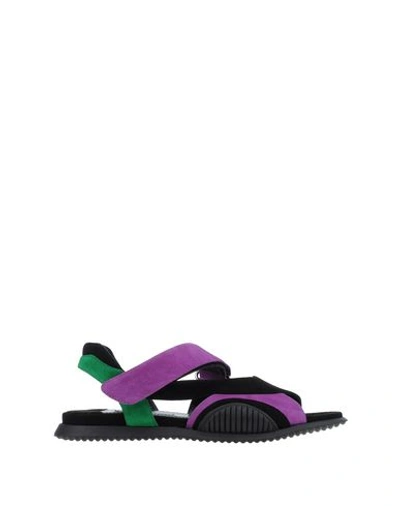 Prada Sandals In Purple