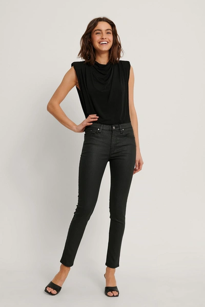 Shop Mango Isa Jeans - Black