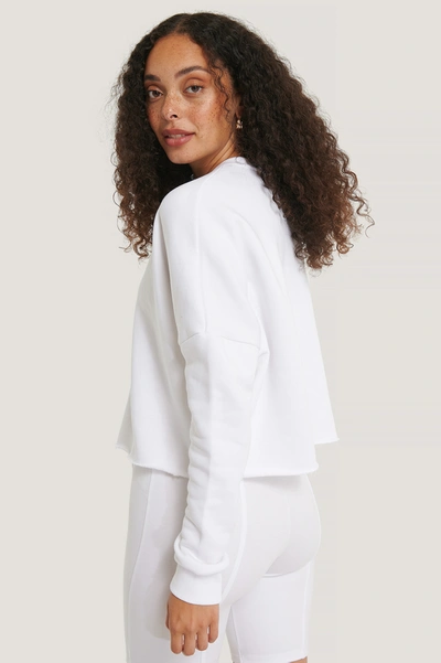 Shop Na-kd Reborn Organic Basic Cropped Sweater White