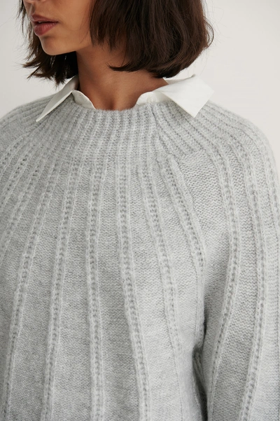 Shop Mango Marmu Sweater - Grey