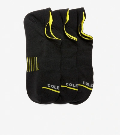 Cole Haan Men's Zerøgrand 3-pair Liner Socks - Black