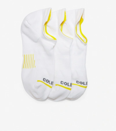 Cole Haan Women's Zerøgrand 3-pair Liner Socks - White