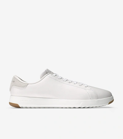 Shop Cole Haan Women's Grandprø Tennis Sneaker In Optic White Leather