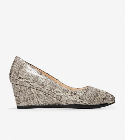 Shop Cole Haan Grand Ambition Wedge In Gray