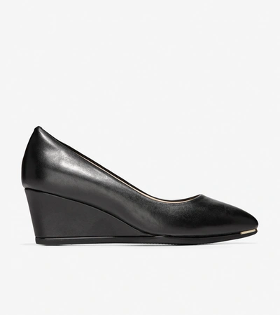 Shop Cole Haan Grand Ambition Wedge In Black