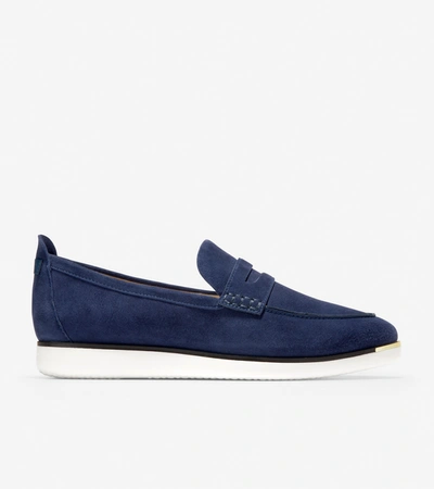 Shop Cole Haan Grand Ambition Troy Slip-on Sneaker In Blue