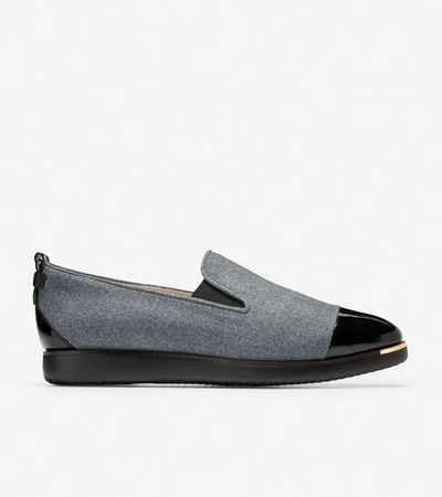 Shop Cole Haan Grand Ambition Slip-on Sneaker In Charcoal