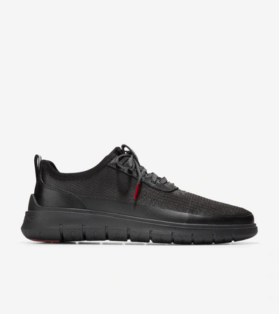 Shop Cole Haan Men's Generation Zerøgrand Sneakers - Black Size 8 Water-resistant In Black Stitchlite-matte Shine Reflective