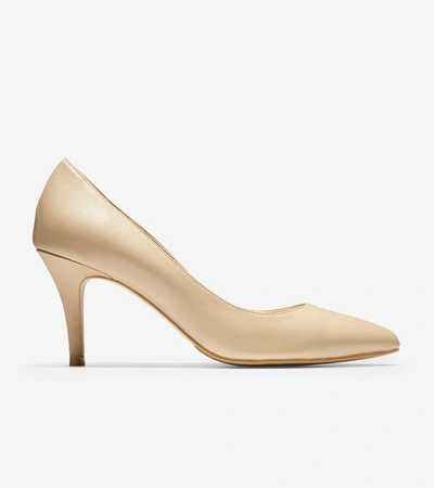 Shop Cole Haan Juliana Pump In Beige Or Khaki