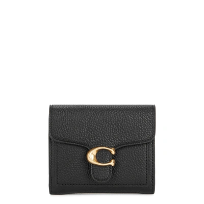 Shop Coach Tabby Black Leather Wallet