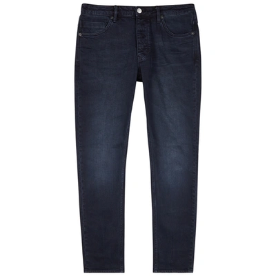 Shop Neuw Lou Dark Blue Slim-leg Jeans