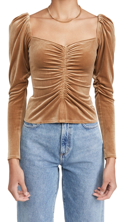 Shop A.l.c Chamberlain Top In Toffee