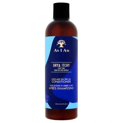 Shop As I Am Dry And Itchy Scalp Care Olive And Tea Tree Oil Conditioner 355ml