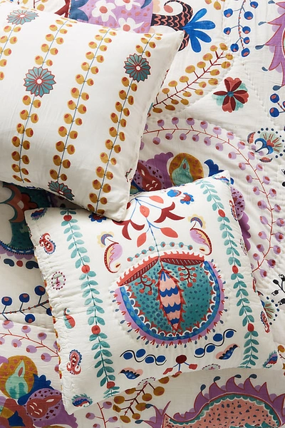 Shop Artisan Quilts By Anthropologie Delissa Euro Sham