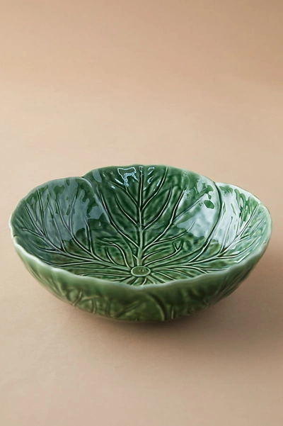 Shop Anthropologie Ceramic Cabbage Bowl By Terrain In Green Size L