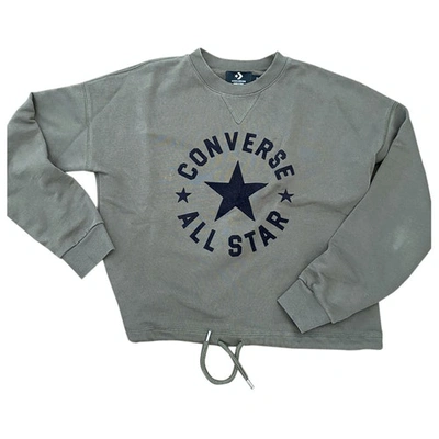 Pre-owned Converse Green Cotton Knitwear