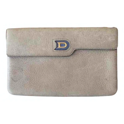 Pre-owned Delvaux Beige Leather Wallet