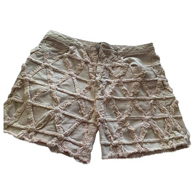 Pre-owned Isabel Marant Pink Cotton Shorts