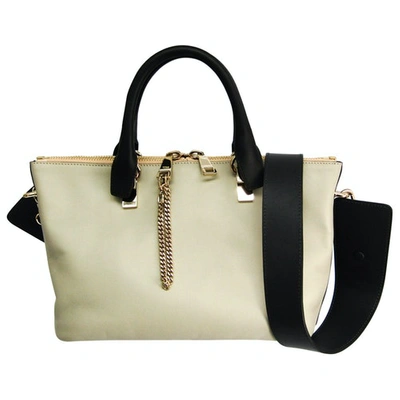 Pre-owned Chloé Baylee Black Leather Handbag