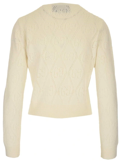 Shop Gucci Women's White Sweater