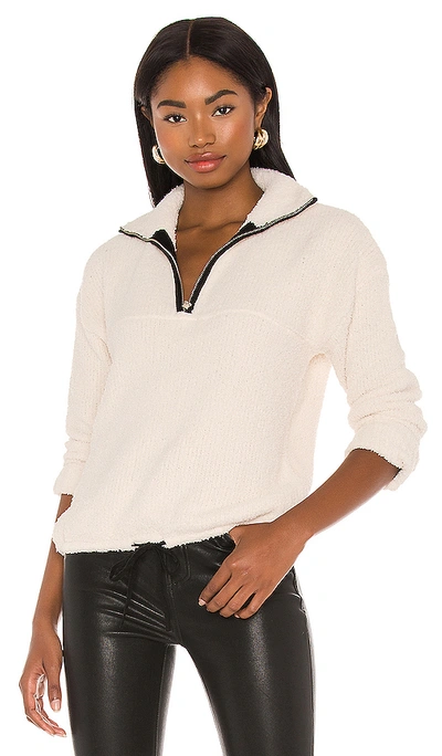 Shop Lovers & Friends Evelyn Pullover In Ivory & Black