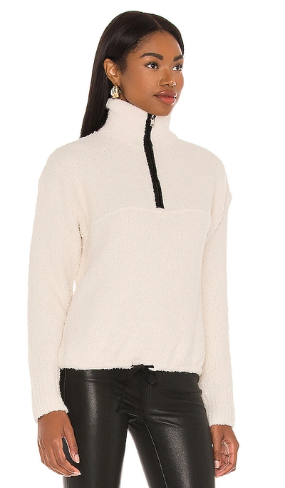 Shop Lovers & Friends Evelyn Pullover In Ivory & Black