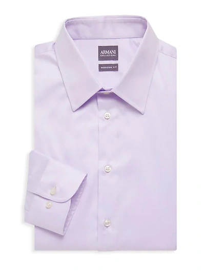 Shop Armani Collezioni Modern-fit Dress Shirt