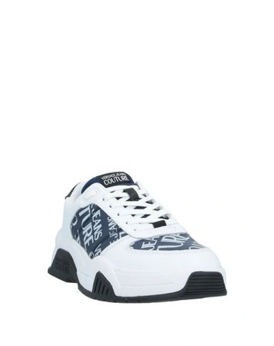 Shop Versace Jeans Couture Sneakers In Dark Blue