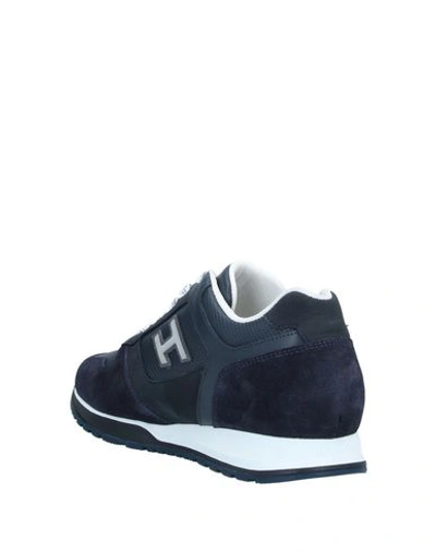 Shop Hogan Man Sneakers Midnight Blue Size 8.5 Soft Leather