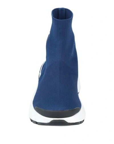 Neil Barrett Dark Navy Sneakers In Blue