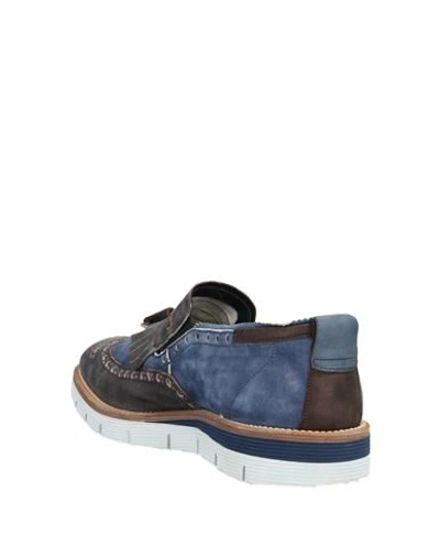 Shop Barracuda Loafers In Slate Blue