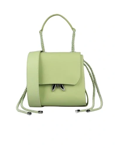 Shop Patrizia Pepe Handbags In Acid Green