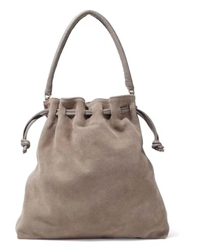 Shop Clare V Handbags In Lead