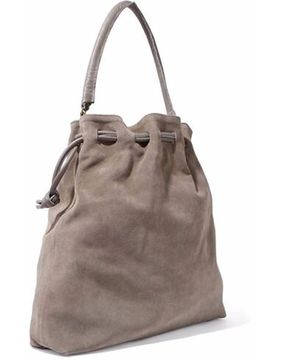 Shop Clare V Handbags In Lead
