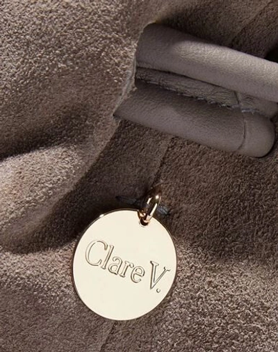 Shop Clare V Handbags In Lead