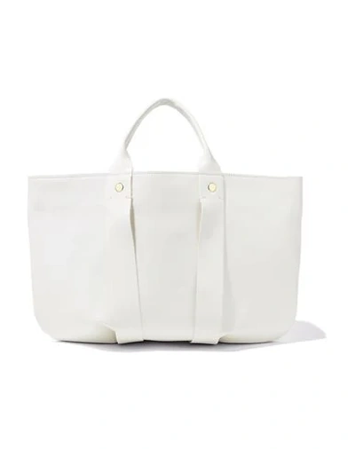 Shop Clare V Handbag In White