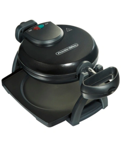 Shop Hamilton Beach Flip Belgian Waffle Maker In Black