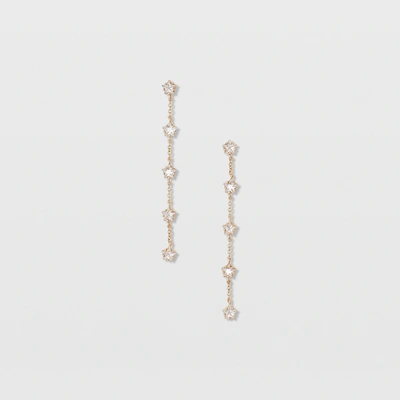 Shop Club Monaco Gold Star Drop Earrings In Size One Size